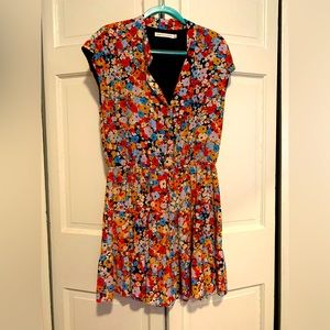 Barely worn colorful floral Rebecca Minkoff dress, size large